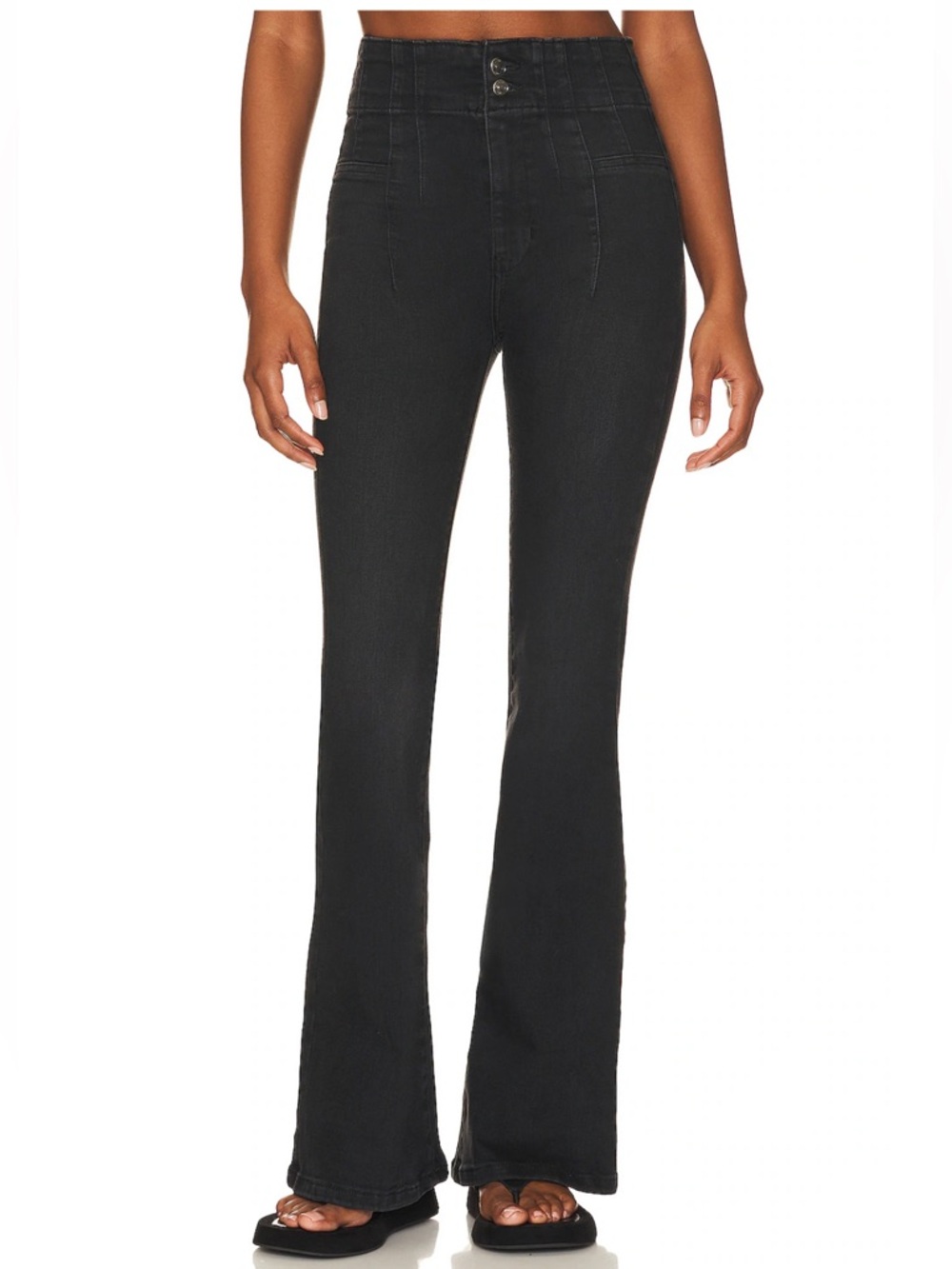 Women’s WE THE FREE Denim High Rise Flare Denim Jeans size 26